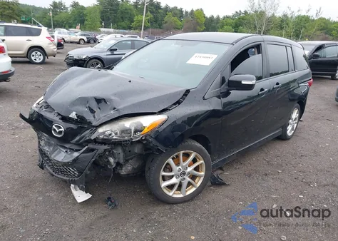 2014 Mazda Mazda5 Touring из США, поврежденный, VIN JM1CW2CL4E0174125